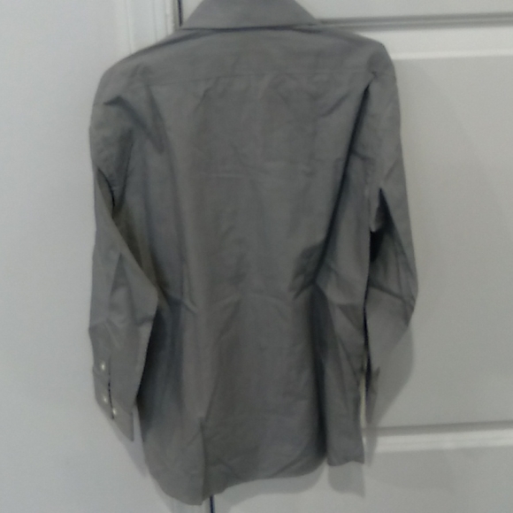 NWT DKNY boys size 8 black and white button down check shirt - Picture 5 of 6